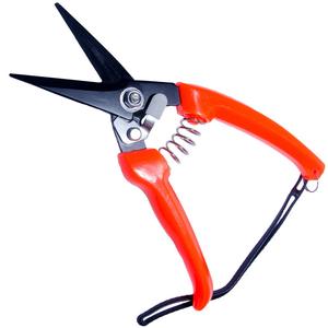 Tijeras de Jardinería DIY de Acero al Carbono con Empuñadura Antideslizante y Mango de Plástico Suave - Product Image 1