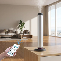 Diffuseur d'arômes de luxe intelligent sans eau à air froid en alliage d'aluminium personnalisé avec logo, 110 ml, pour maison et hôtel