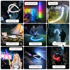Flexible <b>LED</b> Light Bar Strip Bendable Neon Style Lamp <b>Tube</b> for Display Cabinet RV Marine - Product Image 2