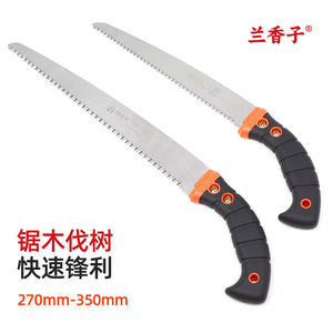 Basil Mini Hand Saw 270mm High Carbon Steel Straight Blade Garden Fruit Tree Pruning Saw Manual Cutting Tool - Product Image 3
