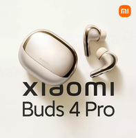 Écouteurs Xiaomi Buds 4 Pro 2022, originaux, TWS, véritablement sans fil, avec réduction de bruit active (ANC), charge sans fil, casque de jeu