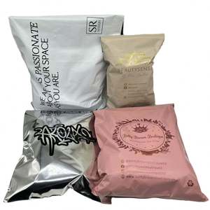 Enveloppes d'expédition postales personnalisées avec logo imprimé, sacs d'expédition pour vêtements, sacs postaux écologiques, sacs de coursier - Product Image 1