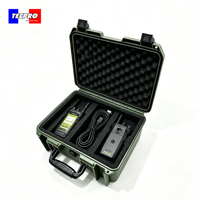 Boîtes à outils Tecpro de couleur vert olive, étui pour équipement, étui rigide étanche, boîte à outils avec mousse