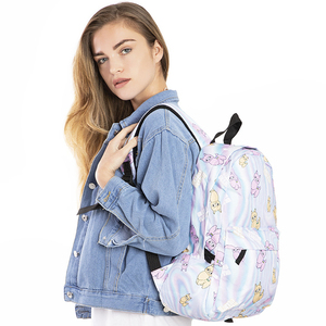 High quality 3D heat transfer print fashionable backwoods backpack