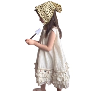 <span class=keywords><strong>Abito</strong></span> Senza Maniche in Stile Etnico per Bambine, Tessuto Morbido in Cotone e Poliestere, Comodo per l'Estate - Product Image 5