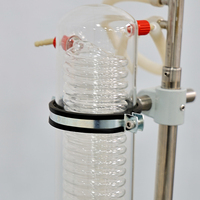 Évaporateurs rotatifs de laboratoire 1L-10L avec roulettes pour un déplacement facile et un nettoyage simplifié, dotés de verre borosilicaté de haute qualité pour la distillation sous vide en R&D