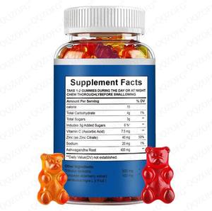 Gomas de <span class=keywords><strong>Ashwagandha</strong></span> para Crescimento Natural, Suplemento Masculino, Goma Natural de <span class=keywords><strong>Ashwagandha</strong></span> para Melhorar o Humor e Energia - Product Image 2