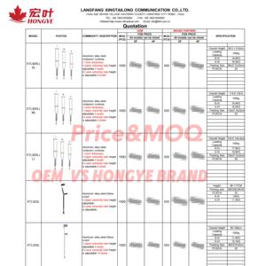 Muleta Terapéutica de Aluminio HONGYE 923L con Codo Sólido Oxidado, Altura Personalizable, Proveedor Aprobado por FSC, Instrumento Médico - Product Image 6
