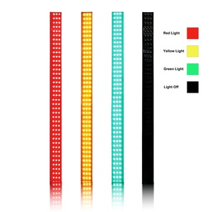 Postes de Señalización de Tráfico Iluminados con LED en Rojo y Verde, Sistemas Integrados de Iluminación Vial - Product Image 3