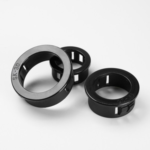 Lianyang SK <span class=keywords><strong>Cable</strong></span> Protector <span class=keywords><strong>Clip</strong></span>-Type PC Case Nylon Power Cord Plug Head Cabo De Plástico Sair Braçadeira Amarrando Manga Cabo - Product Image 3