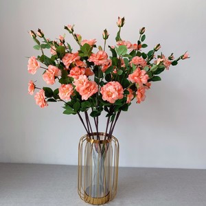 Haute qualité branche unique <span class=keywords><strong>fleurs</strong></span> en soie artificielle maison fenêtre balcon accessoire <span class=keywords><strong>d</strong></span>écoration pour les mariages <span class=keywords><strong>fleurs</strong></span> simulées - Product Image 2