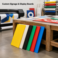 Plaque en plastique HDPE colorée, panneau PE résistant aux UV, taille personnalisée pour l'industrie de la signalisation extérieure, vente en gros d'usine, OEM