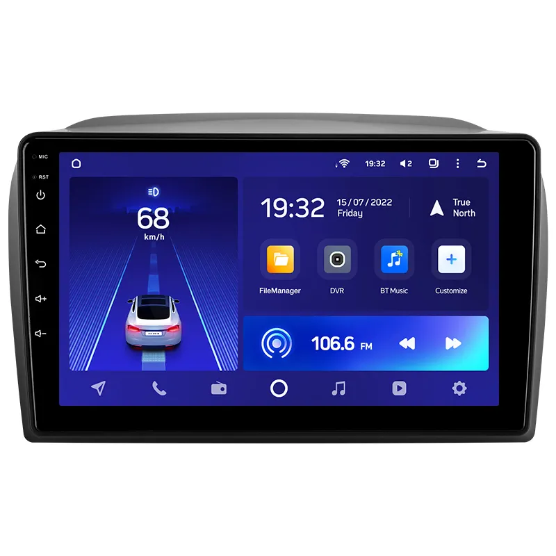 TEYES CC2L PLUS Auto-DVD-Player für Fiat Doblo 2 II 263 2009 - 2015 9 Zoll Touchscreen WLAN Android Auto-DVD