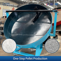 Machine de fabrication d'engrais composé NPK industrielle, ligne de granulation de type disque