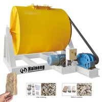 Machine de polissage vibratoire rotative pour marbre, pierre naturelle, galets et roches – Vente en gros