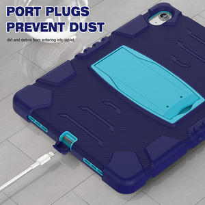 Design de protection parfait étui en silicone épais pour tablette <span class=keywords><strong>iPad</strong></span> 10.9 pouces 10e 2022 support pliable housses antichocs et robustes - Product Image 4