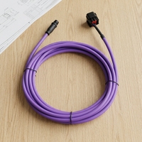 Connecteur étanche M12 de type A à 5 broches mâle, démontage et remontage répétés n'entraînant pas de déténerement des broches