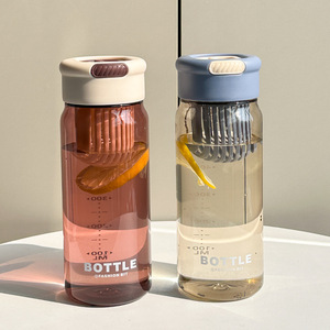Plastic <b>Tea</b> <b>Infuser</b> Bottle With Lid And Filter For Travel And Daily Use - Product Image 2