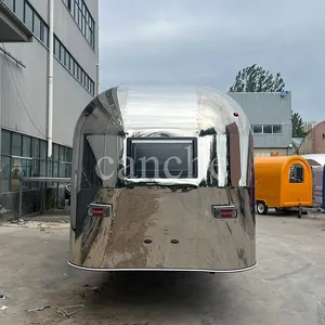 Camion de voyage mobile en acier inoxydable personnalisé Canche, remorque de camping de 7 m entièrement équipée - Product Image 6