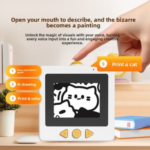 Imprimante vocale IA portable haute définition alimentée <span class=keywords><strong>par</strong></span> USB, impression d'images IA, impression des erreurs d'étudiants, modèle le plus vendu en usine - Product Image 3