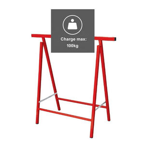 Vente de chevalets pliants en métal Support d'établi à hauteur réglable avec chevalet en acier - Product Image 4