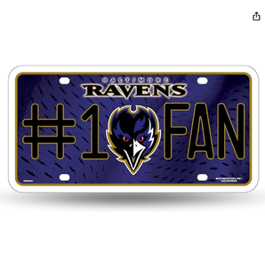 Placa de Matrícula Personalizada de Alta Calidad de los Washington Commanders, Equipo de Fútbol Americano Número 32, 6 x 12 Pulgadas, Placa de Coche Unisex de Fútbol Americano - Product Image 4