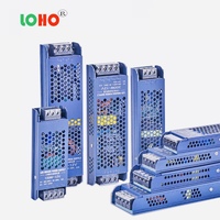 Alimentation industrielle à découpage à sortie unique LOHODIZI SMPS 12V 24V 48V 20W-500W 5A-50A Entrée 110V~220V avec certifications CE RoHS