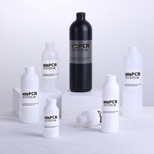 कस्टम खाली pccr काले 100 मिलीलीटर 250 मिलीलीटर 500ml 1000ml hdpe प्लास्टिक बोतल ऐक्रेलिक तरल मोनोमर रासायनिक बोतल - Product Image 4