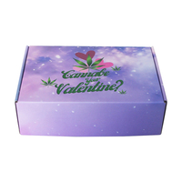 Boîte d'expédition en carton ondulé, boîte d'emballage, boîte en carton ondulé, boîte d'expédition personnalisée mate