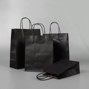 Custom Print Private Label Business Retail Party Cosmetic Clothing Shopping <b>Paper</b> <b>Packaging</b> Bags With Your Own logo - Product Image 3