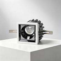 Nouveau modèle 2026 – Spot LED encastré moderne en aluminium pour plafond, anti-éblouissement, 12W, éclairage intérieur, IRC 90