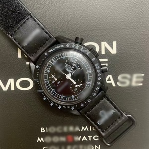 Reloj de Pulsera de Cuarzo con Correa de Plástico y Caja de Cerámica, Cronógrafo con Taquímetro, Resistente al Agua hasta 10 m, Marca Compartida <span class=keywords><strong>OMEI</strong></span> para Comercio Exterior Transfronterizo - Product Image 2