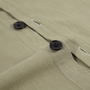 <span class=keywords><strong>Camicia</strong></span> Casual da <span class=keywords><strong>Uomo</strong></span> in Stile <span class=keywords><strong>Giapponese</strong></span> 100% Cotone con Maniche a Lunghezza Media, Produzione OEM Personalizzata - Product Image 6