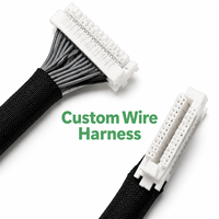 Câble de connexion sécurisé double rangée 20P 30P 40P 50P SHLD 1,0 mm pour robot aspirateur, drone, électronique OEM