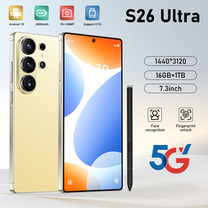 โทรศัพท์มือถือ S26 Ultra 5G รุ่นปลดล็อคแท้ หน้าจอ 6.9 นิ้ว HD ความจุ 16GB+1TB ระบบปฏิบัติการ Android 15 แบตเตอรี่ 8000mAh พร้อมกล้อง - Product Image 4
