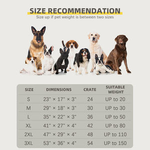 Oem Logo Niet-Afstotende Huidvriendelijke Korte Pluche Surfage Extra Groot Hondenbed Met Afneembare Wasbare Hoes - Product Image 6