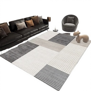 Alfombra de látex floral impresa a medida, de terciopelo cristalino extragrande, de pelo bajo y fino, acolchada, hecha a mano, para uso en coche, con cobertura de pared a pared. - Product Image 2