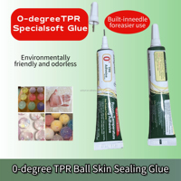 Nouvelle colle TPR transparente et flexible à faible odeur (0 degré) pour emballage anglais, idéale pour les jouets squishy faits main et la scellure.