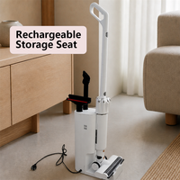 Aspirateur sans fil avec station de nettoyage, aspiration de 17000 PA, avec divers accessoires pour de nombreux environnements, filtre HEPA lavable