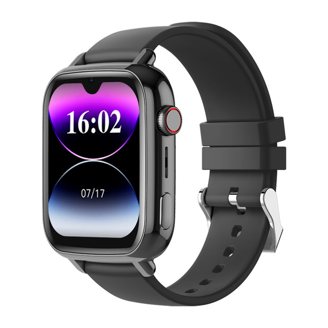 KT34 Android Smartwatch 4G GPS Watch Video Call SOS Math Game Google Play Heart Rate Kids Smart Watch