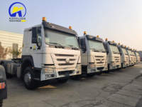 Sinotruk Diesel Logistics 10 Roues 12 WheelsTractor Cargo Low Bed Remorque pour Truck Head Howo Nouveau à Dubaï Prix