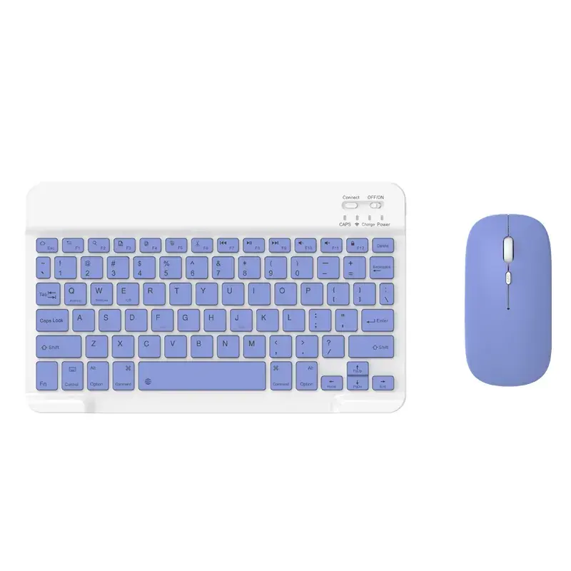 Combo de teclado y ratón inalámbricos para Apple i Pad Xiaomi Samsung Huawei Android iOS Windows Phone y Tablet Compatible