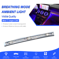 Plug-and-Play 64-Farben LED Auto-Ambientebeleuchtung für Mercedes Benz C205 C-Coupé Dekorative Atmosphärenlampe