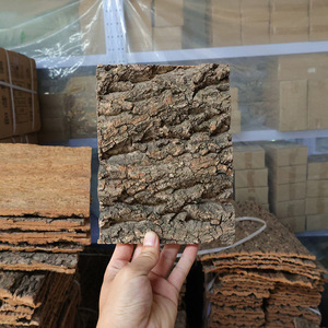 Fondo piatto in sughero corteccia vergine 15cm larghezza x 20cm lunghezza corteccia di sughero naturale per terrario rettile - Product Image 6