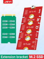 JEYI Factory M.2 NGFF/NVMe SSD braket ekstensi 2230 sampai 2280 panjang kartu adaptor untuk Perubahan ukuran & Transfer stok pabrik