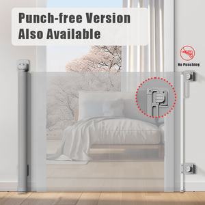 Probebi alta in rete porta sicurezza per bambini porta porta porta retrattile cancello di sicurezza per bambini e bambini - Product Image 5