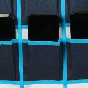 Organizador de pared de tela Oxford para teléfonos celulares con 30 bolsillos transparentes para aulas, venta al por mayor - Product Image 6