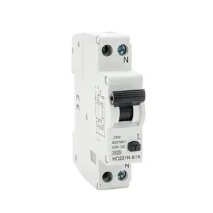 RCCB Miniature Residual Current Circuit Breaker Prices MCB with Overcurrent Protection