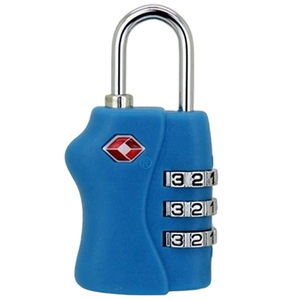 <span class=keywords><strong>Cadenas</strong></span> de sécurité <span class=keywords><strong>TSA</strong></span> en plastique à prix abordable, modèle 338 à 3 chiffres réinitialisables, 66,5x33x13mm, pour bagages de voyage et douane - Product Image 4