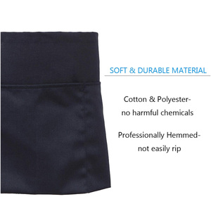 <span class=keywords><strong>Delantal</strong></span> de Cocina Corto Personalizado con Logotipo Promocional, de Poliéster y Algodón, con Bolsillos, <span class=keywords><strong>Impermeable</strong></span>, Negro, para Camarero - Product Image 4